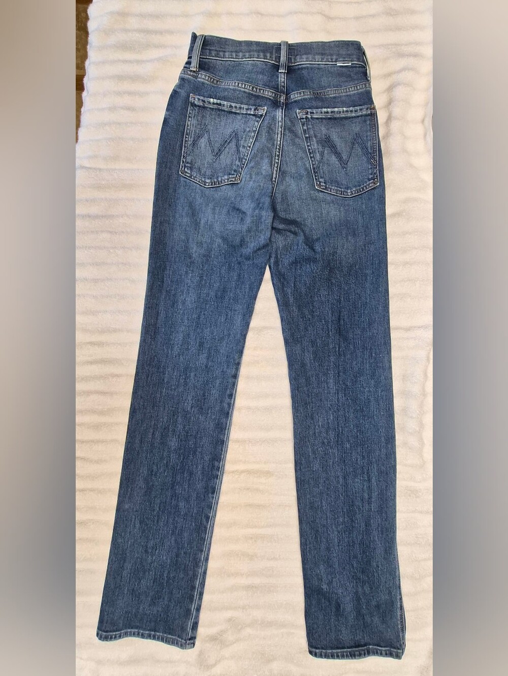 MOTHER High Waisted Double Hiker Skimp Color: “Love Bomb,- Size 24 - Picture 3 of 12